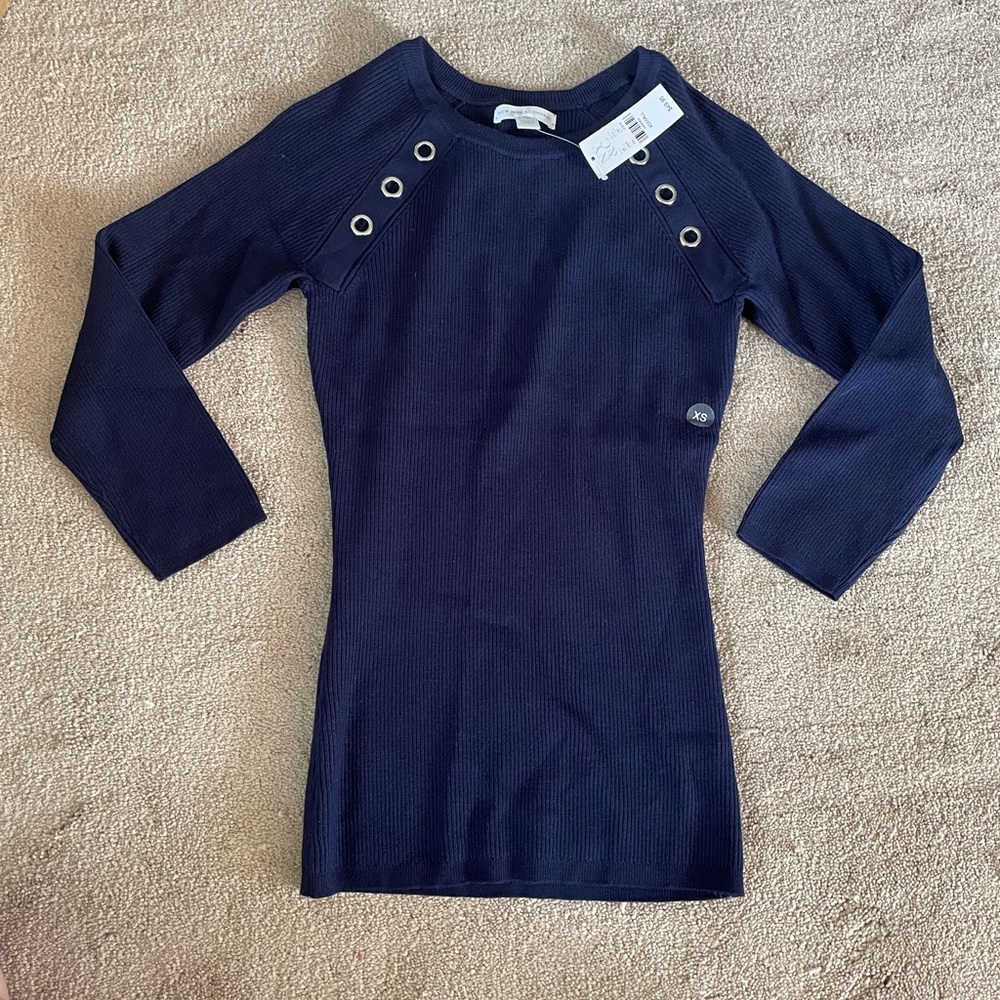 NWT New New York and Company 3/4 Sleeve Sweater